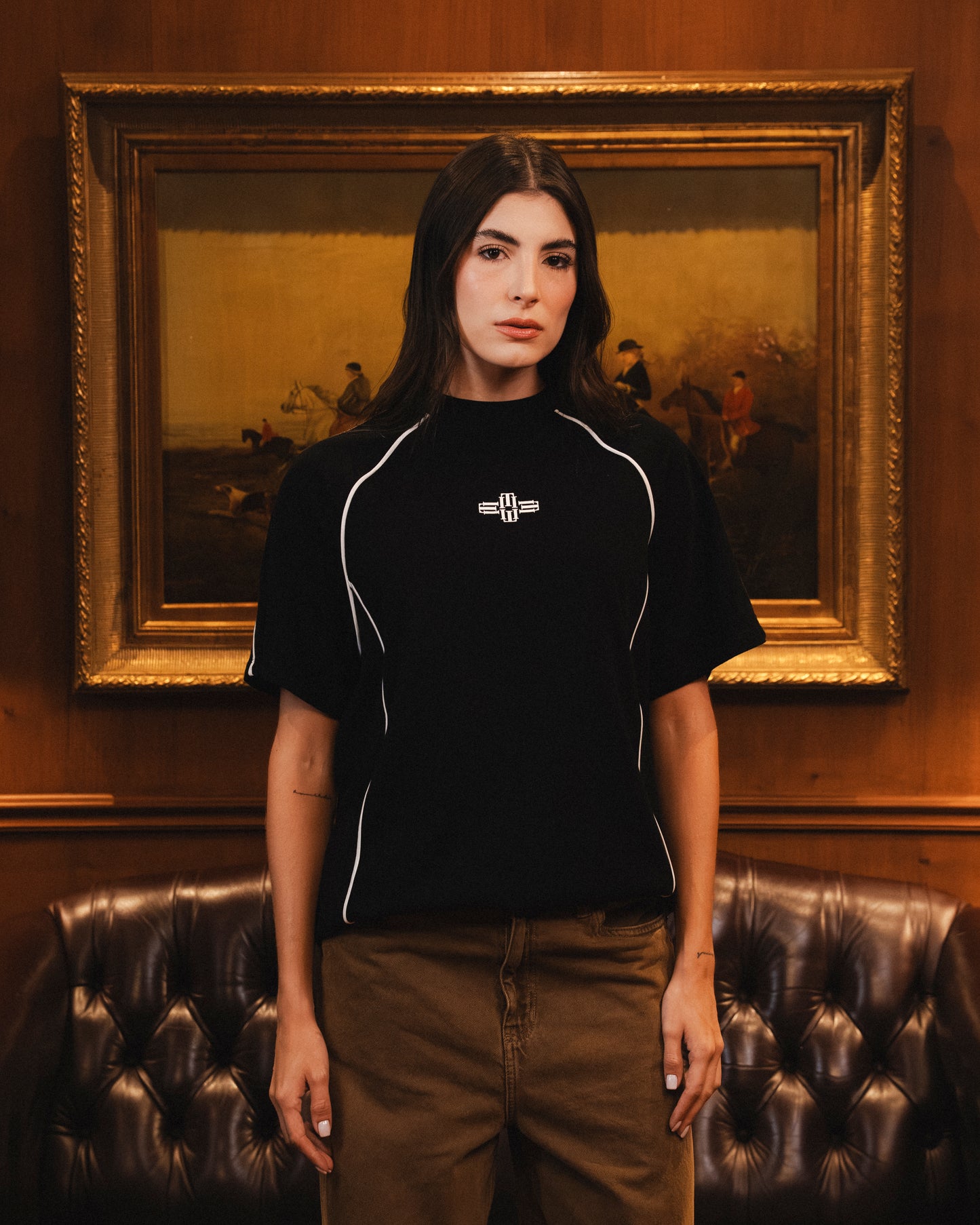 Camiseta Negra Off-Season Mujer