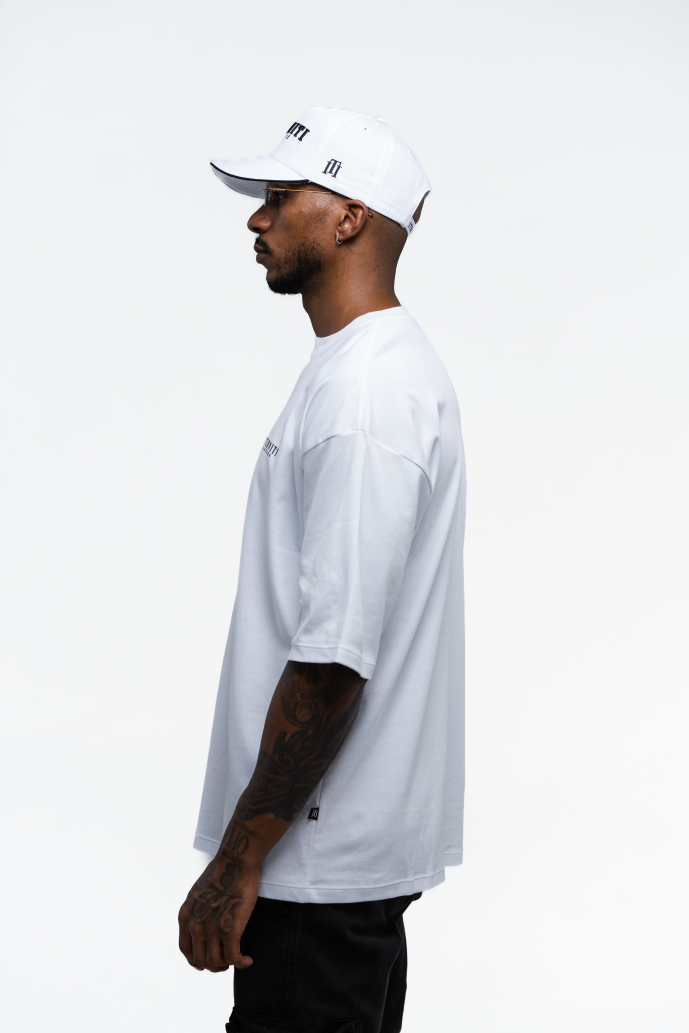 Camiseta blanca básica de algodón para hombre/mujer, tela suave y transpirable, corte clásico y ajuste cómodo, ideal para uso diario.