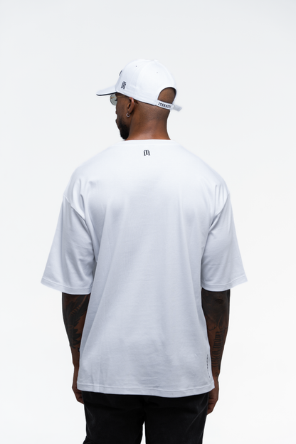 Camiseta blanca básica de algodón para hombre/mujer, tela suave y transpirable, corte clásico y ajuste cómodo, ideal para uso diario.
