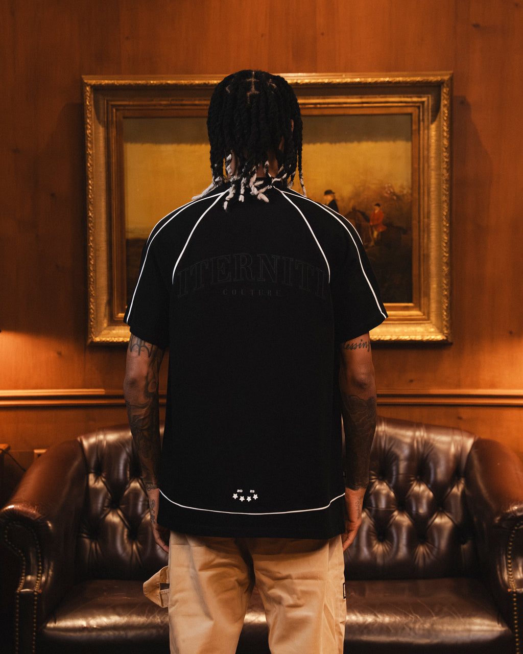 Camiseta Negra Off-Season Hombre