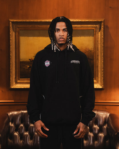 Hoodie Negro Off-Season Hombre