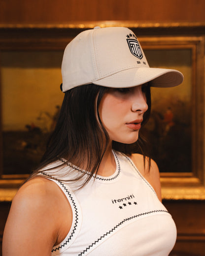 Gorra Beige Off-Season Mujer