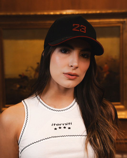 Gorra Negra 23 Off-Season Mujer